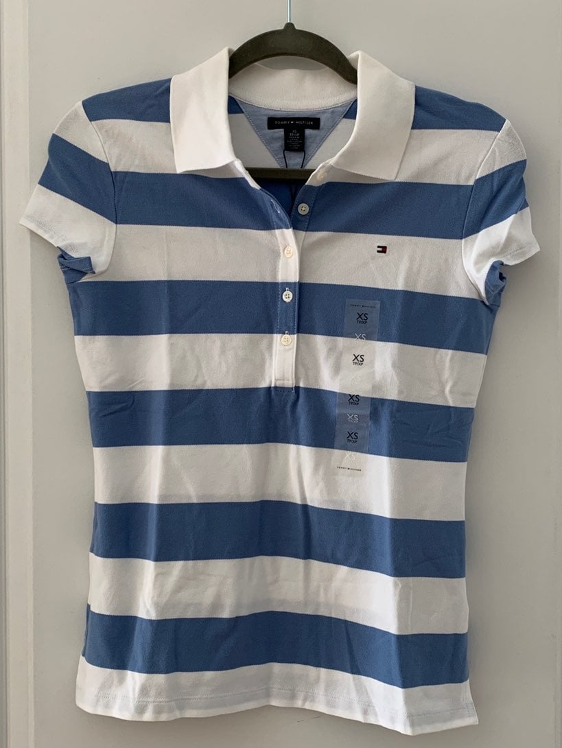 Tommy Hilfiger Striped Collared Shirt