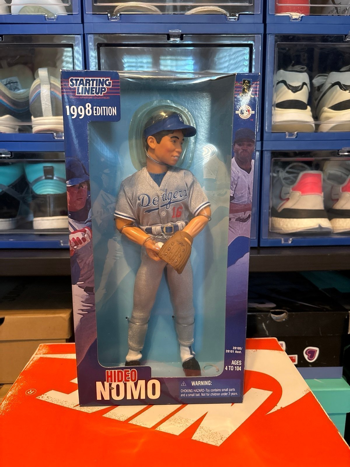 Dodgers hideo nomo starting lineup 1998 edition