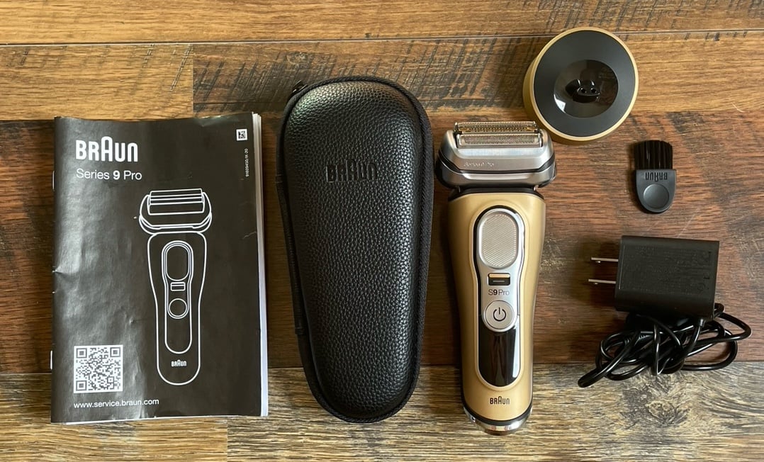 Braun Series 9 Pro 9419s Gold Shave Kit 4+1 Electric Hair Shaver Wet Dry 5793