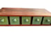 Vintage Solid Wooden Apothecary Drawer Dresser Desk Topper! Good condition! 27x1