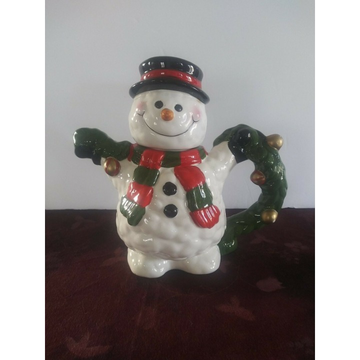Snowman Teapot By Bazaars World Inc.