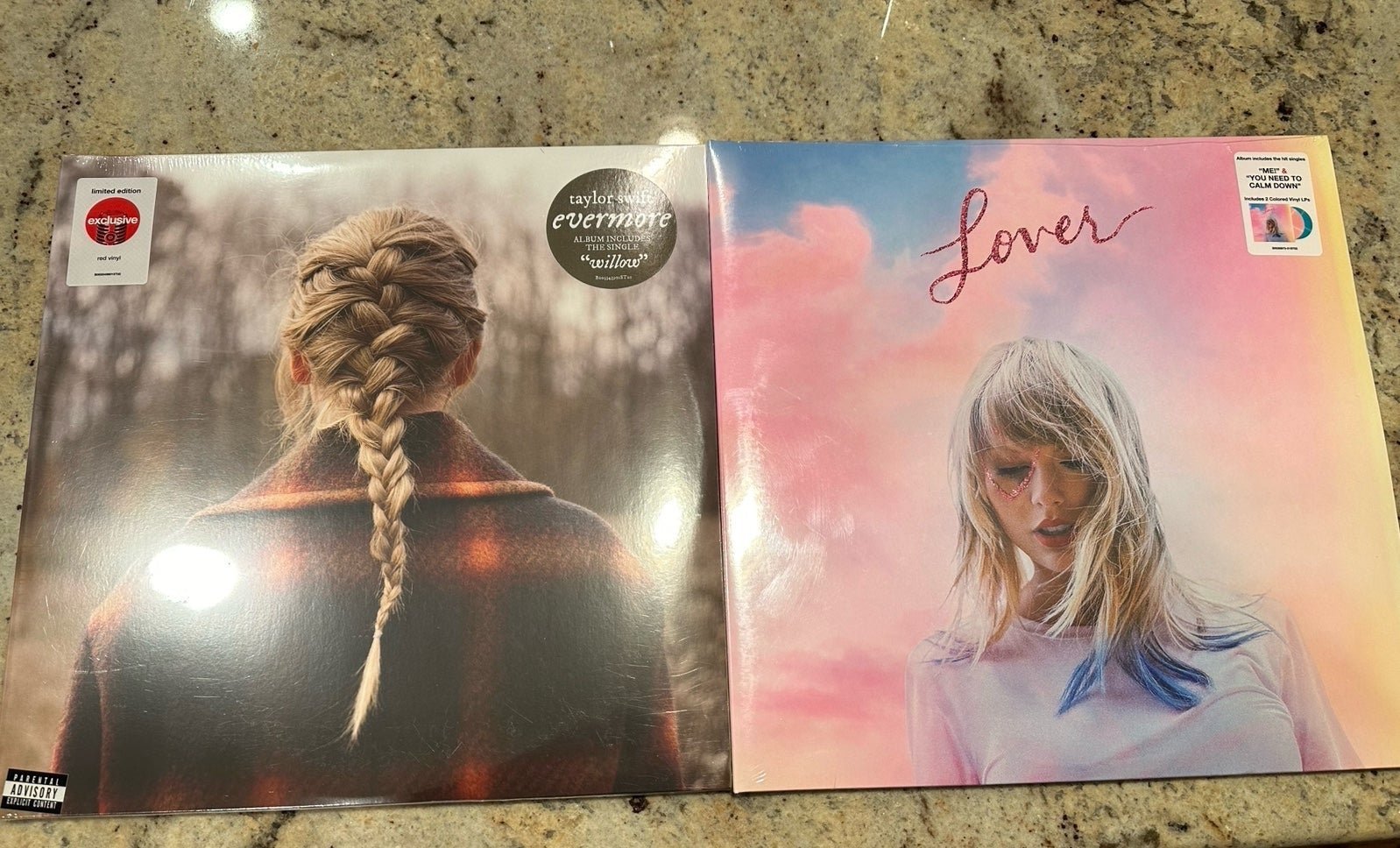 Taylor Swift Limited Edition LP Bundle Evermore & Lover