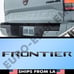 2022-2023 Nissan Frontier Tailgate Insert Emblems ALL TRIMS Matte Black