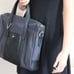 COACH F21087 Charles Slim Brief in Midnight Navy Bag