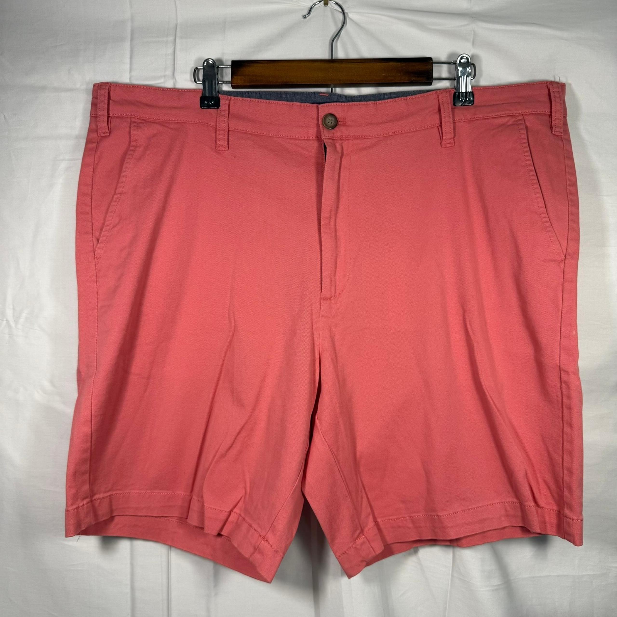 Nautica Deck Shorts Mens Size 40 Classic Fit Stretch Casual Coral