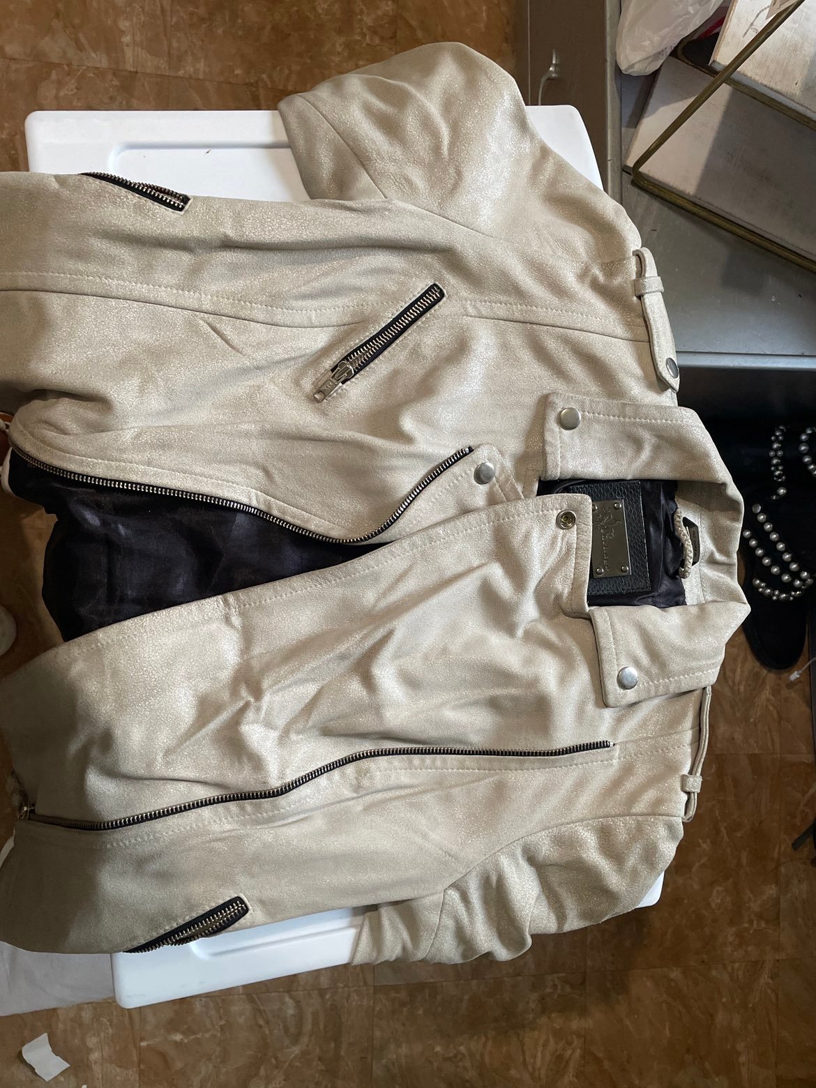 Mackage leather jacket