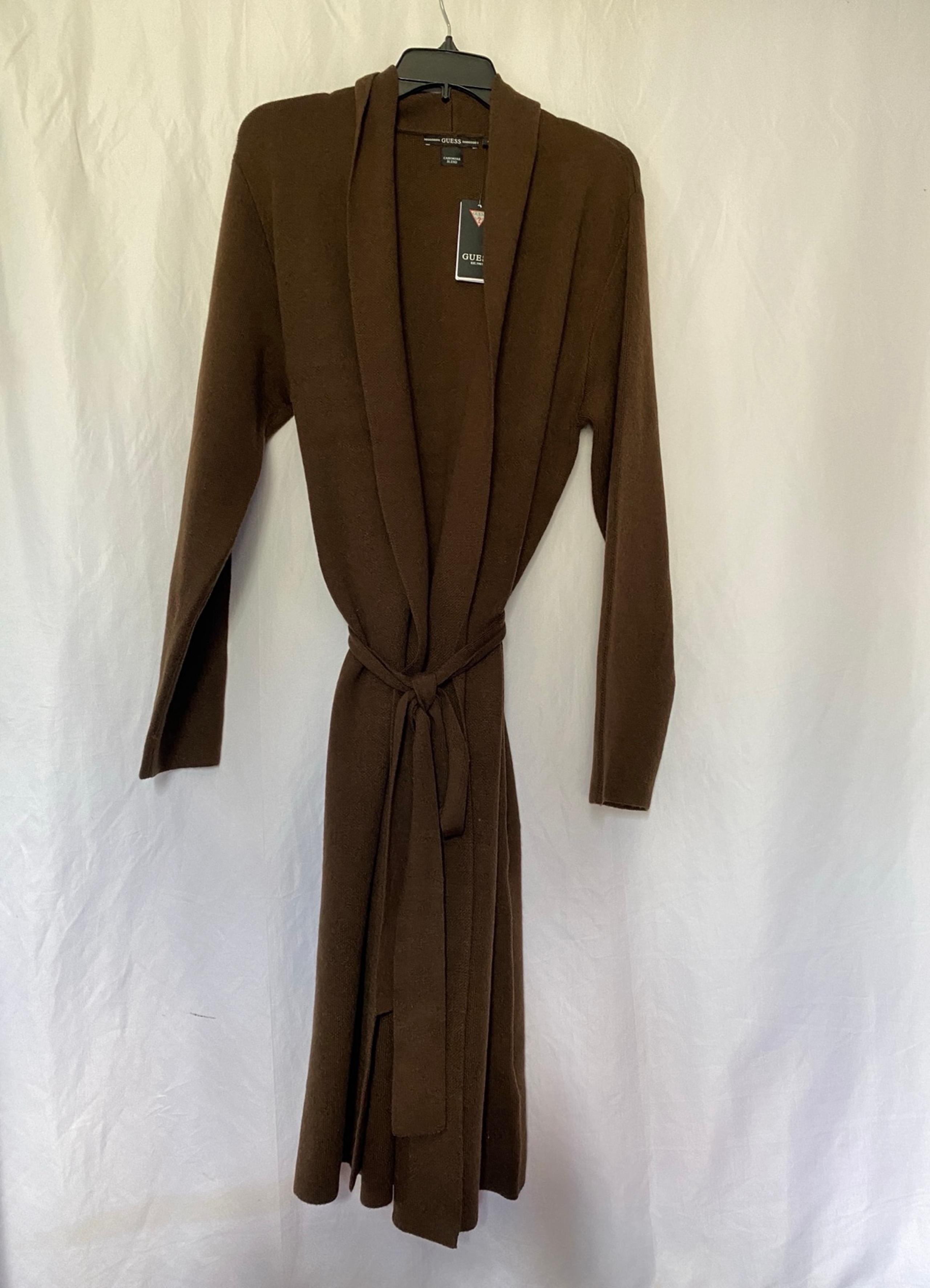 Guess Clarissa Cashmere Blend Cardigan Long Sleeve Sweater M New