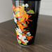 Starbucks North Carolina Ceramic Travel Tumbler Cardinal Black Floral BRAND NEW