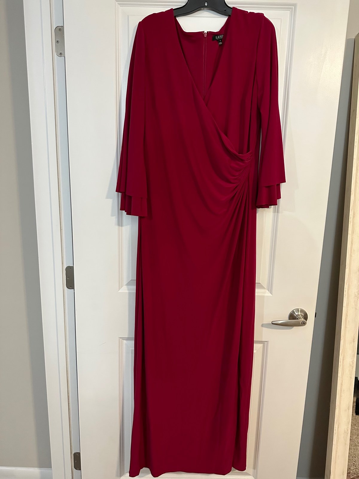 Beautiful Ralph Lauren Magenta Formal Gown - Size 16