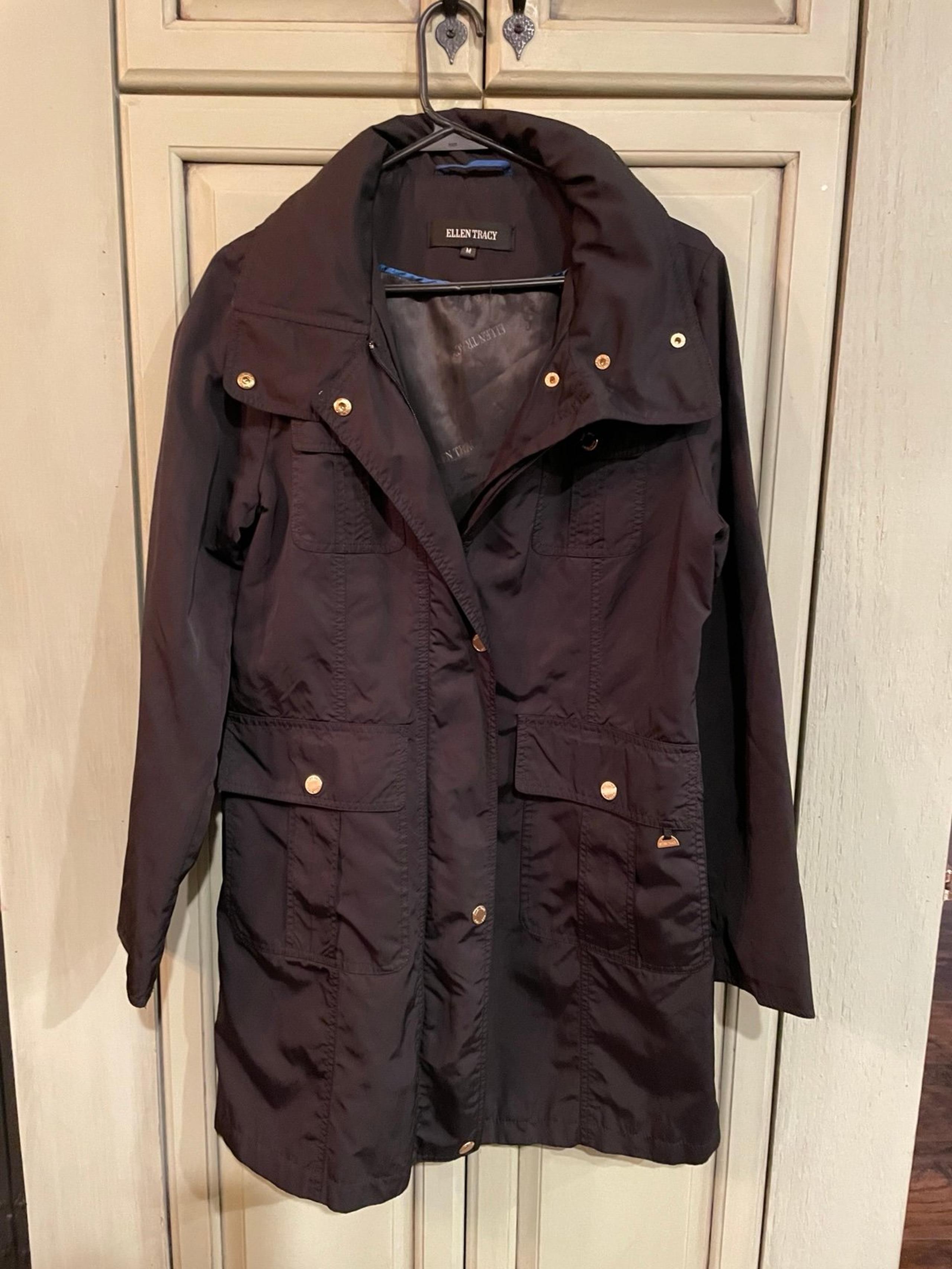 Ellen Tracy Trench Coat M
