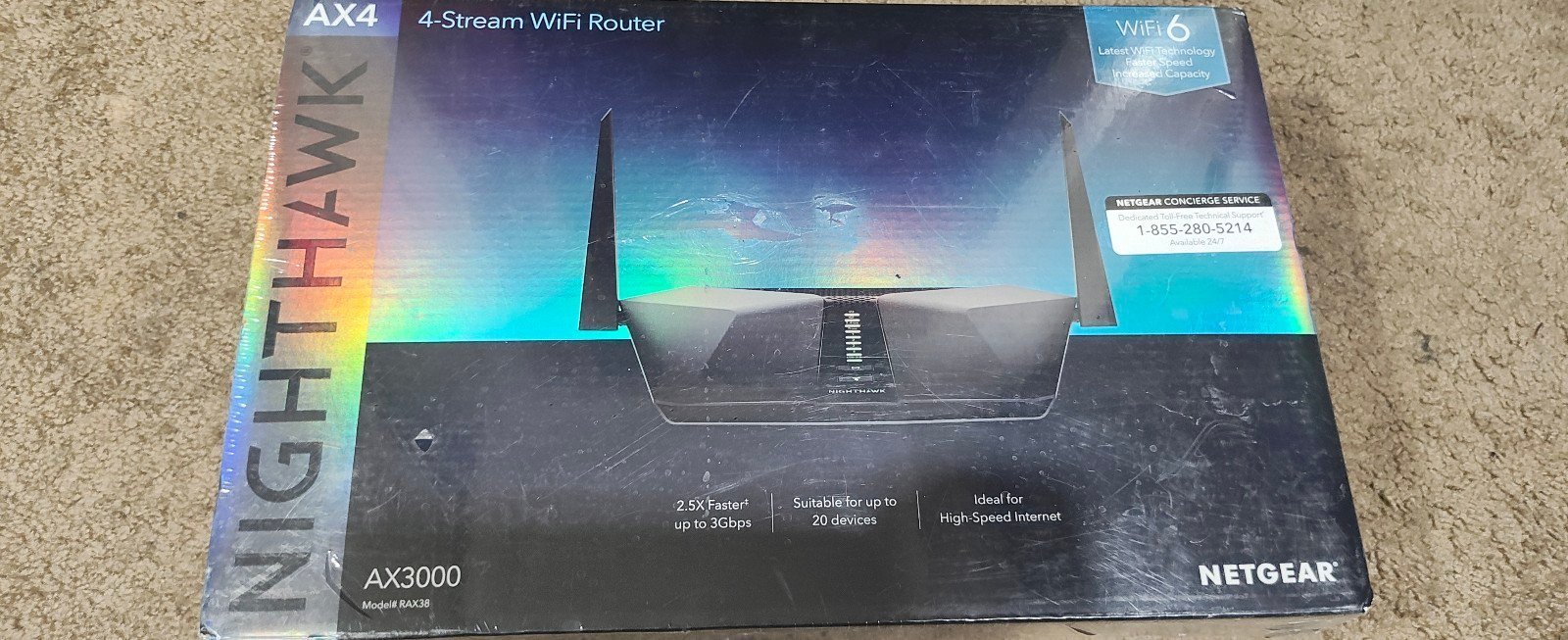 Router wifi 6e modem. Netgear