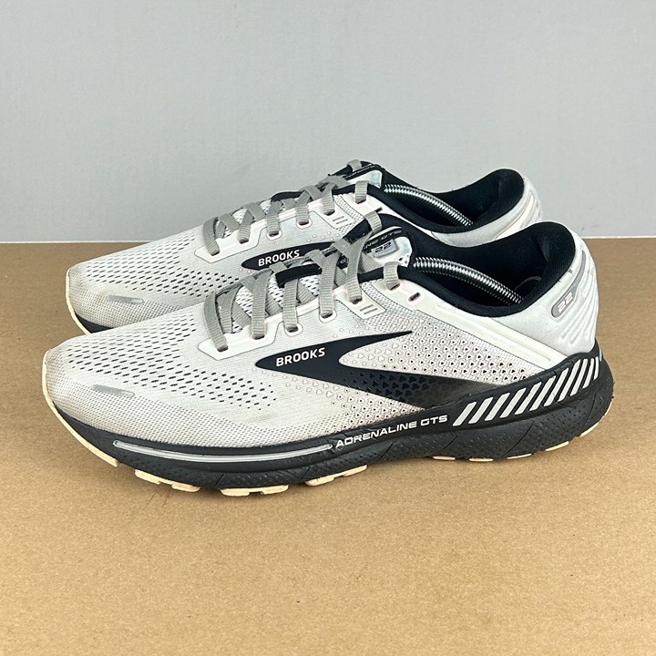 Brooks Adrenaline GTS 22 Athletic Running Shoes Womens 12 Gray Black Pink