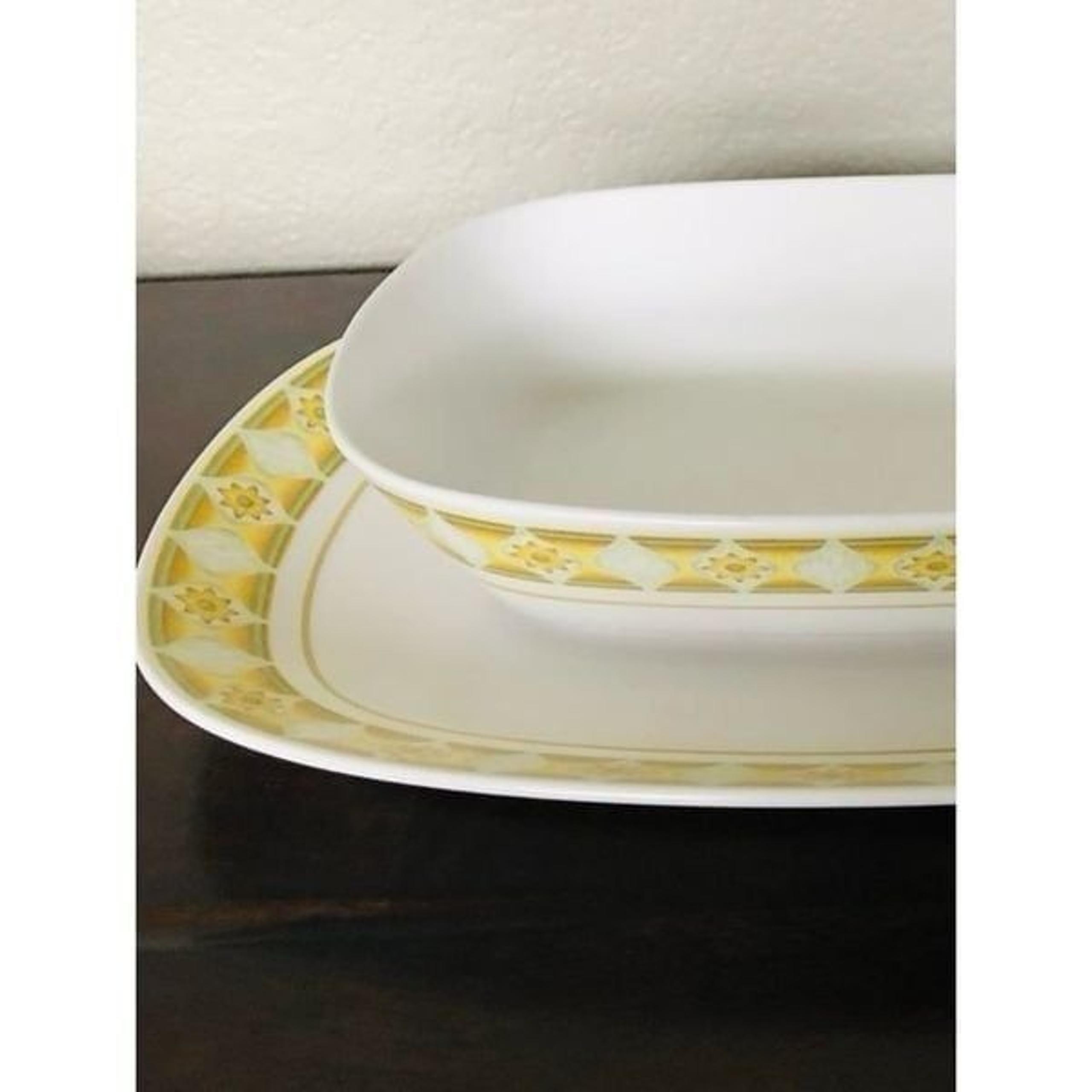 Vintage Noritake Progression Sunglow China Serving Dishes Tray Bowl Set