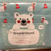 Wonderland Home Full SZ BABY POLAR BEAR Holiday Winter Microfiber 4 Pc SHEETSet