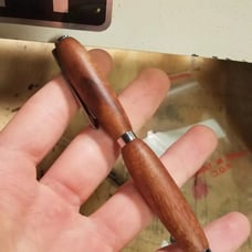 Handmade wooden pen