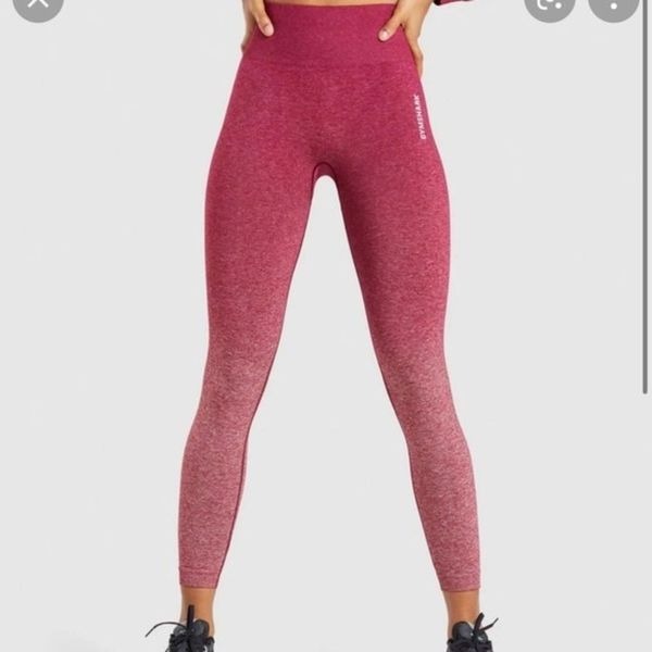 Gymshark Adapt Pink Ombre Leggings Sz S