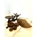 Antique Cast Iron Balance Scale With Weights And Pan