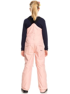 Roxy Girl Dry Flight Pink Overall Snow Bibs size XL (14)