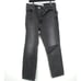 Re/Done 70's Straight Jeans Worn Black With Rip SZ 32