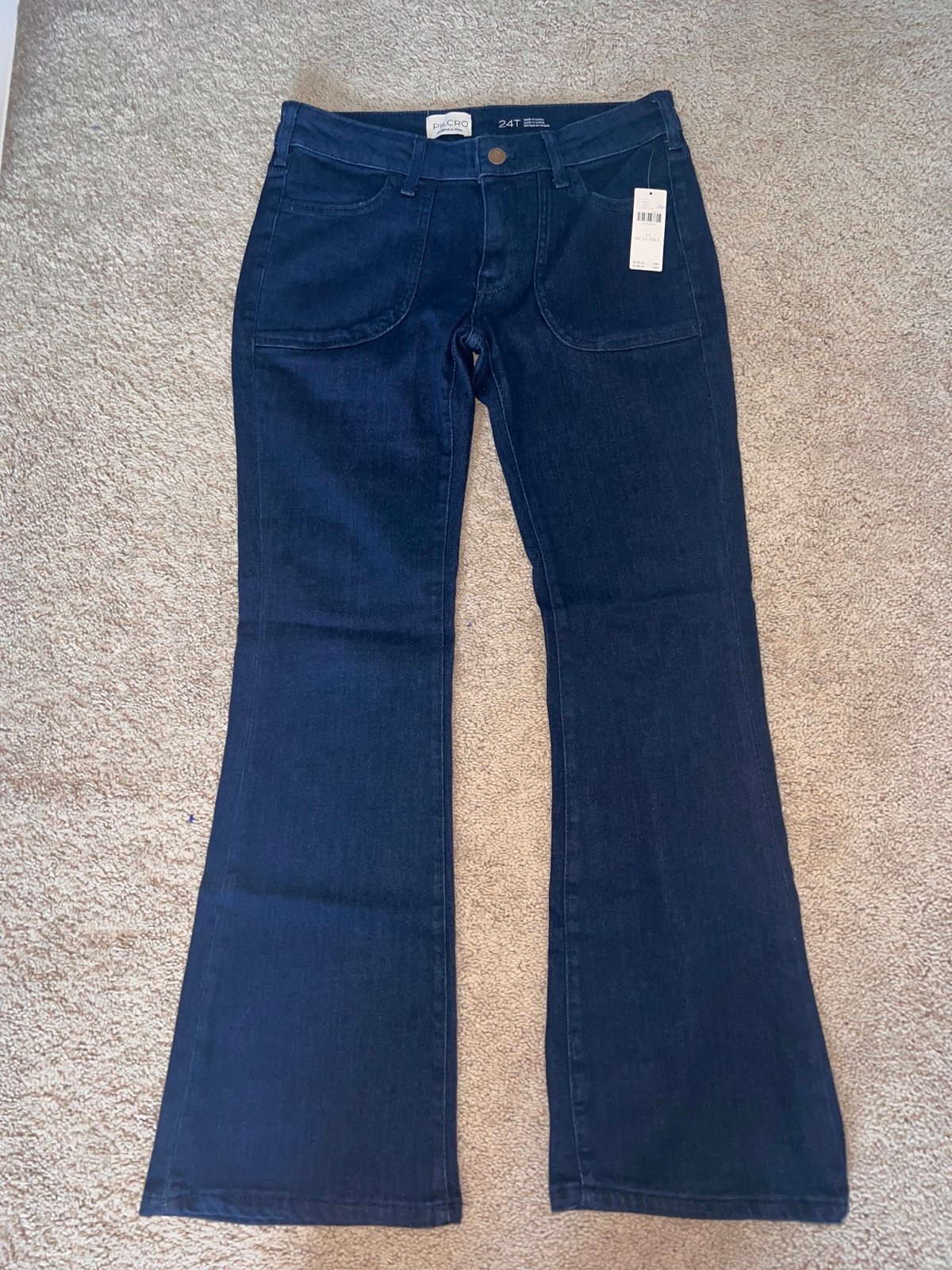 Pilcro Low Rise Flare Jeans