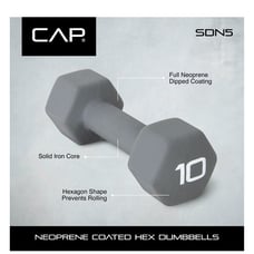 Cap dumbbells 10lb pair
