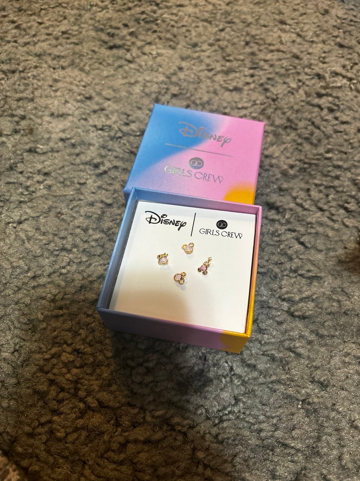 Disney x Girls crew earrings