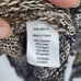 Coldwater Creek Sweater Jumper Wool Linen Open Knit Ombre Striped Long Sleeve M
