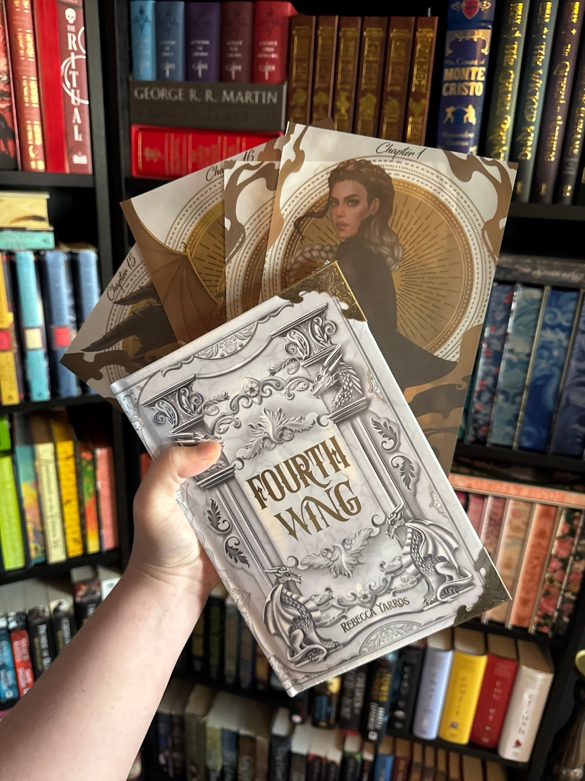 Fourth Wing Rebecca Yarros BOOKISH BOX SEALED