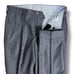 J7276 Excellent Condition Rota Current 1-Pleat Flannel Slacks Gray 42