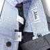 J7276 Excellent Condition Rota Current 1-Pleat Flannel Slacks Gray 42
