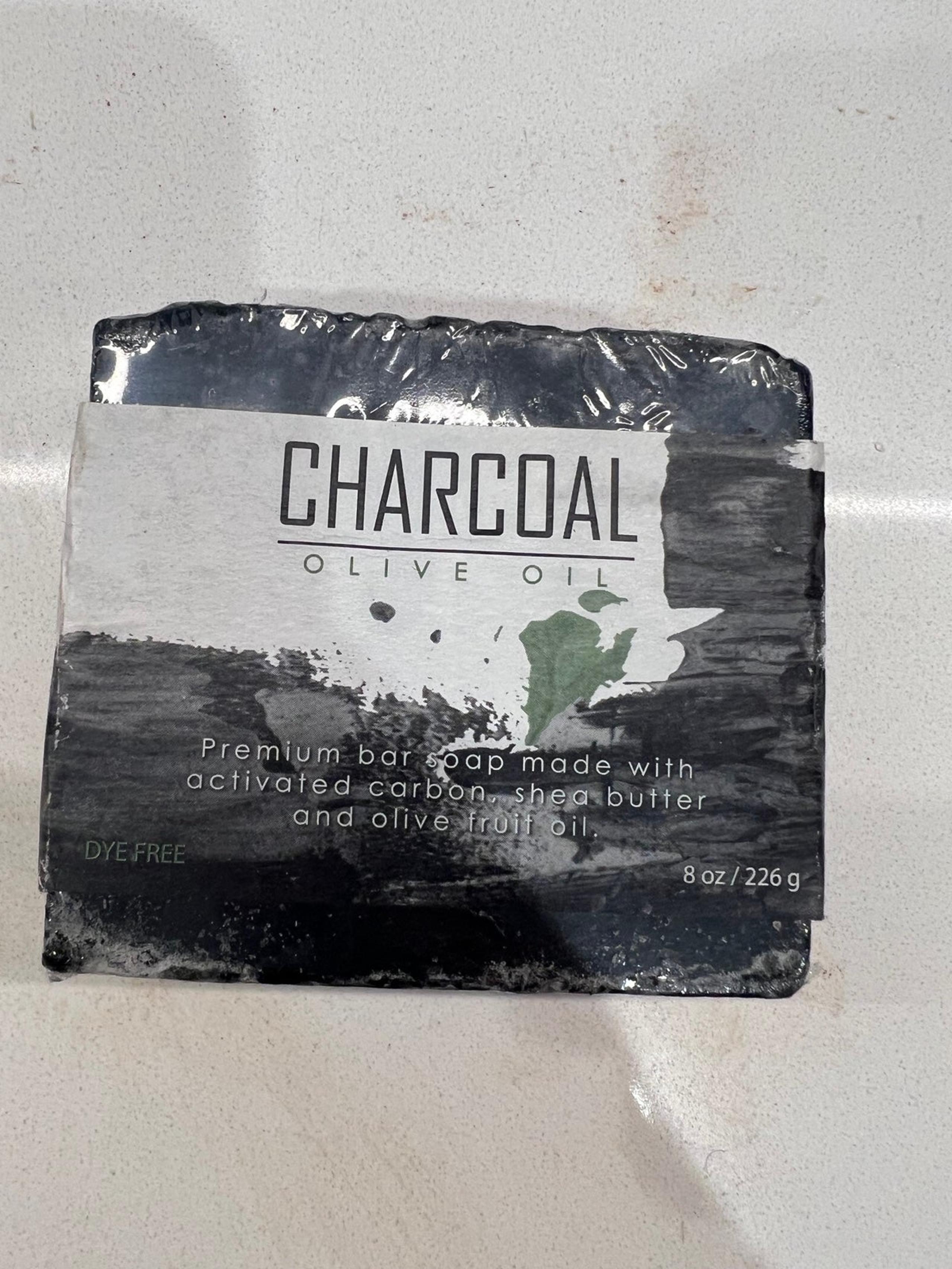 Charcoal Olive Oil Soap Bar