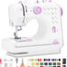 Sewing Machine for Beginners, Mini Sewing Machine with 12 Built-in Stitches