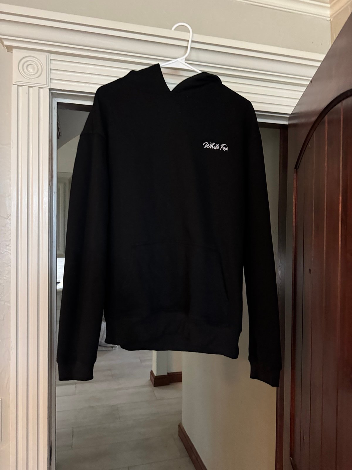 White Fox Hoodie Size M/L
