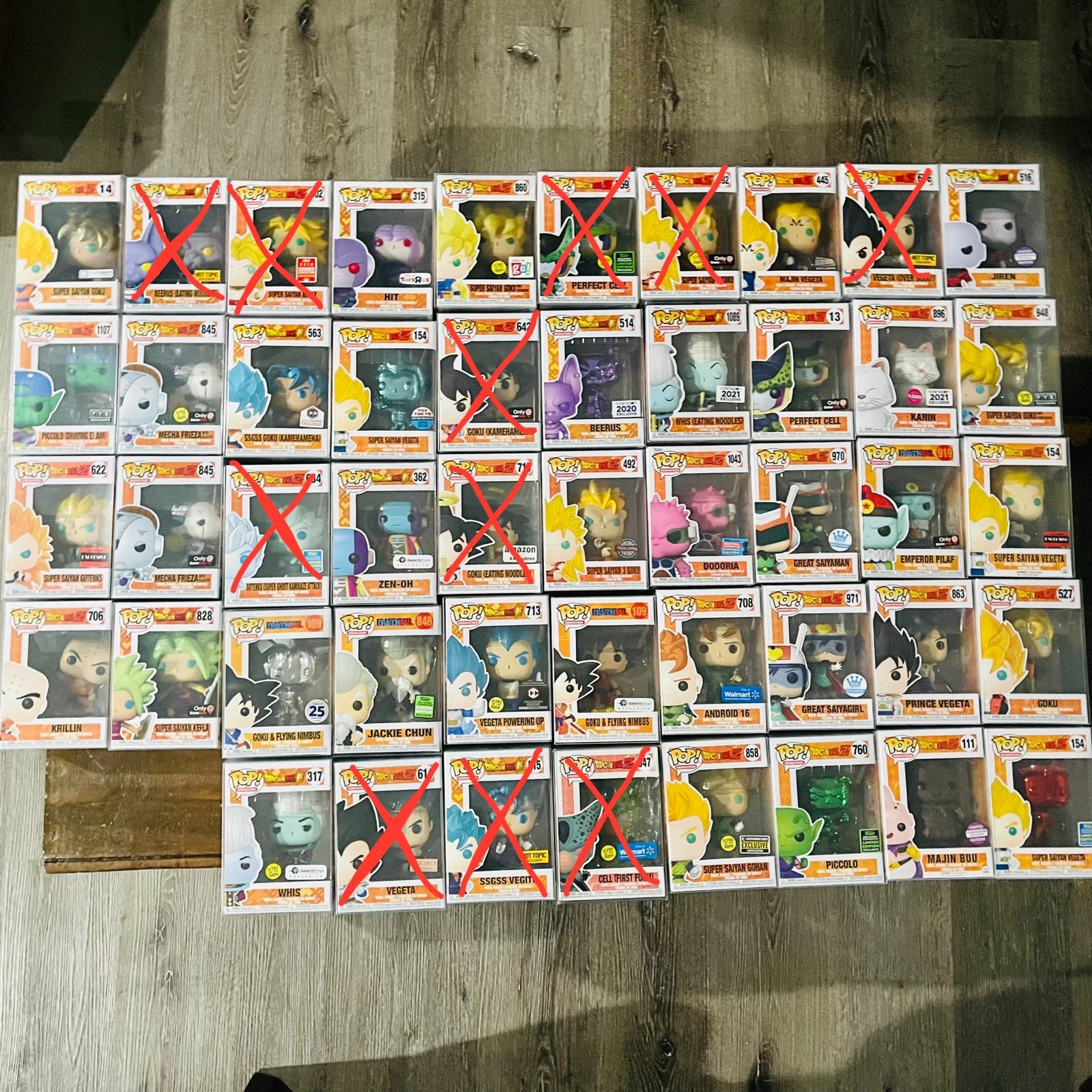Dragon Ball, Dragon Ball Z & Dragon Ball Super Funko Pops