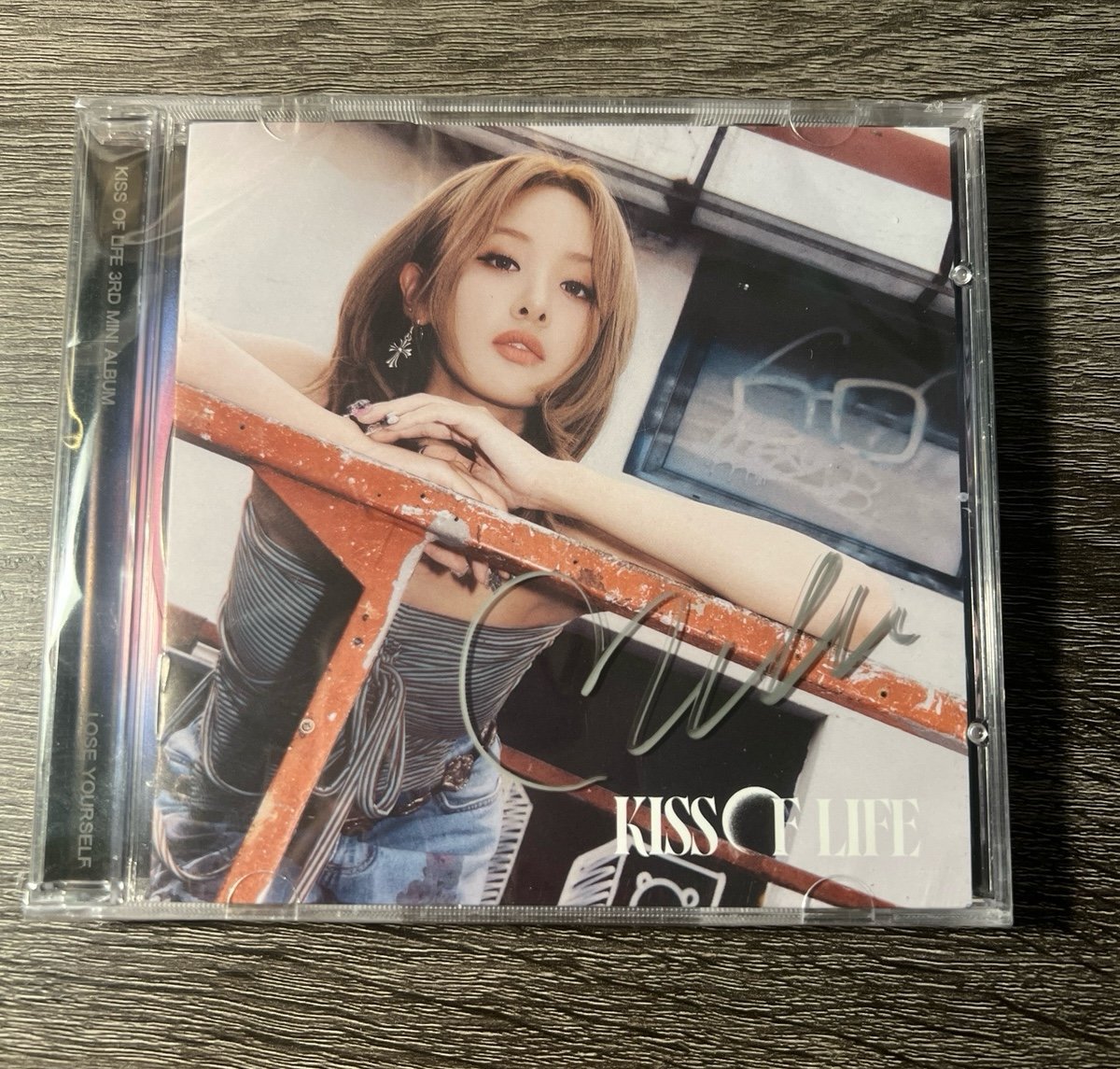 kiss of life lose yourself hello82 signed jewel case belle SEALED