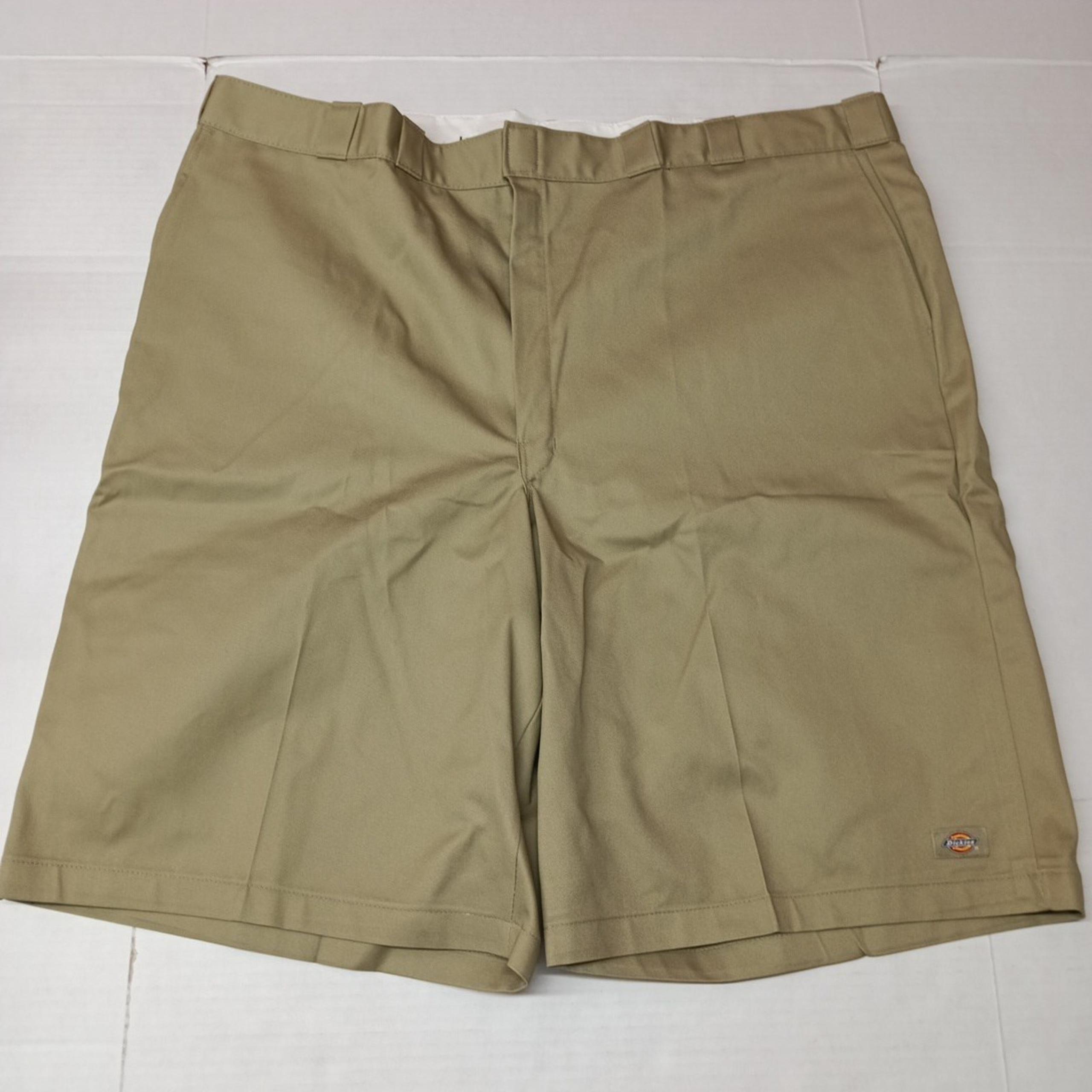 Dickies Loose Fit Twill Work Shorts 13" Ins Men's 50 Beige