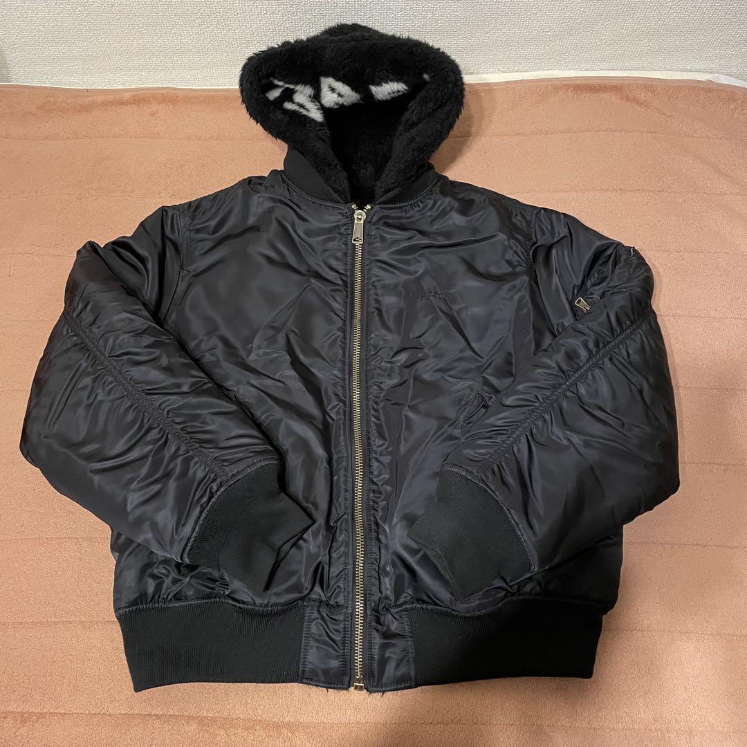 Supreme Faux Fur Reversible MA-1 (FW22) - $398