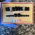 Handmade Acrylic press ons Black