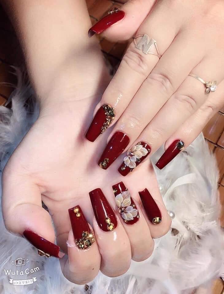 100 3D flowers for nails
