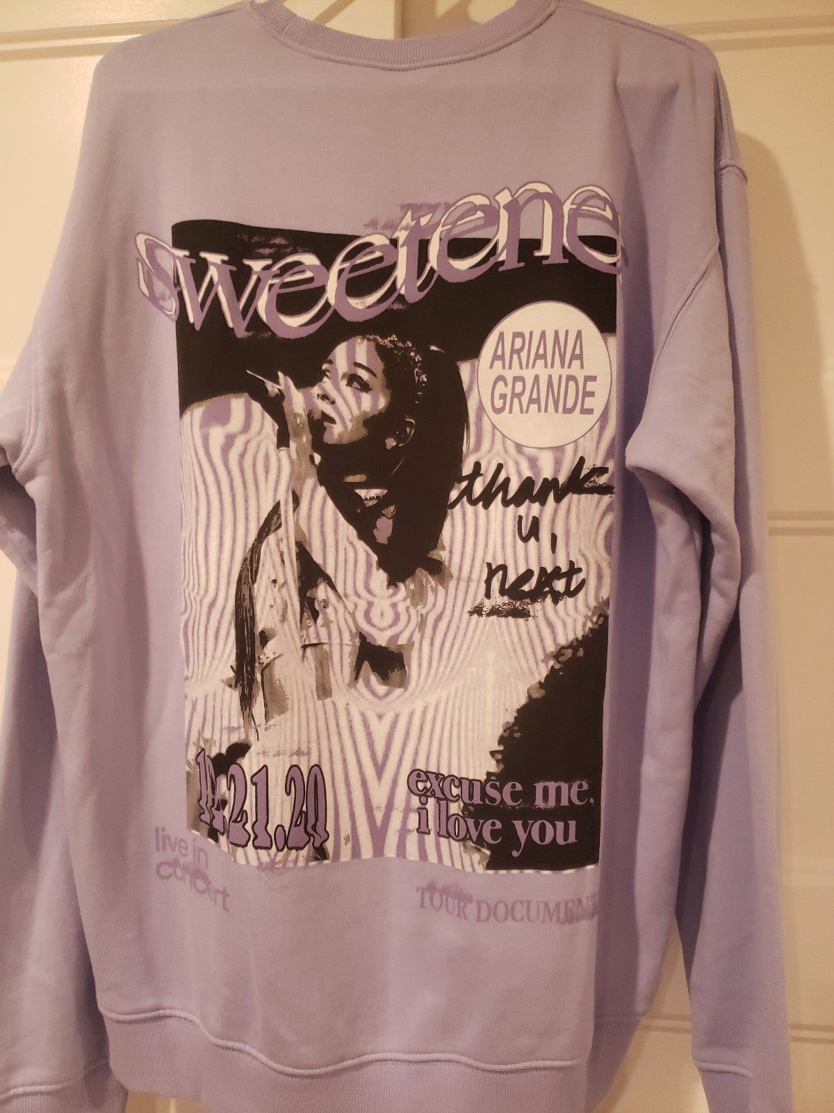 Ariana Grande Tour Documentary Crewneck