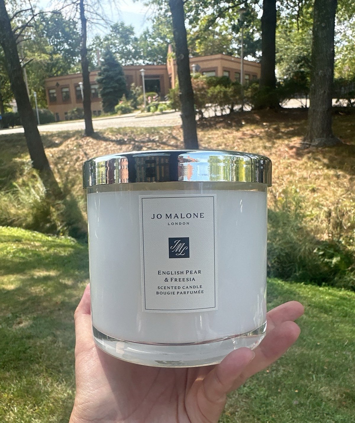 Jo Malone LONDON English Pear & Freesia Deluxe Candle 3.15 in/600g NWB