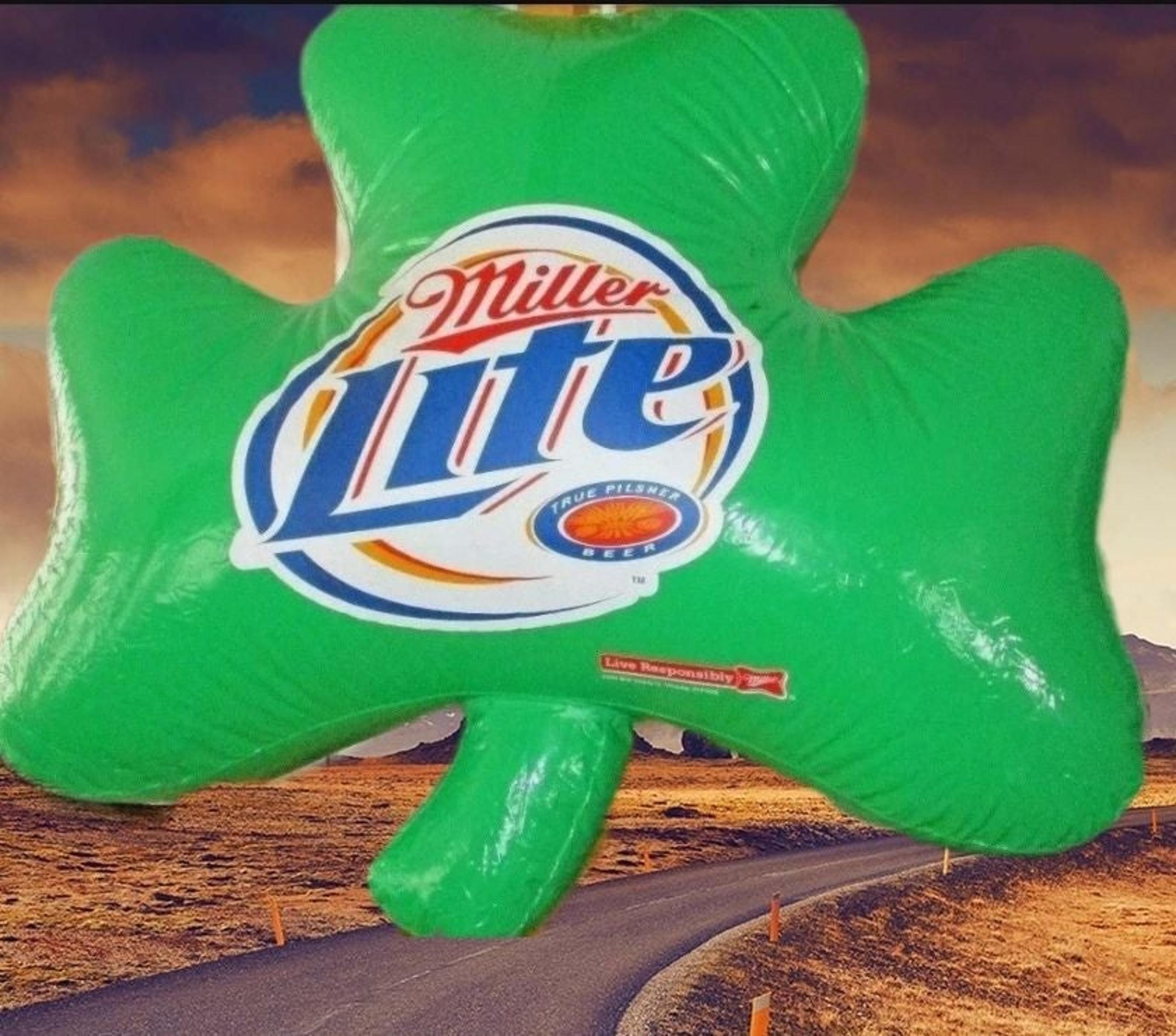 Four Leaf Clover Miller Lite