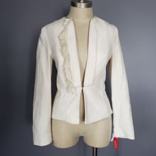 NWT Derek Lam 10 Crosby Fringe Blazer 4