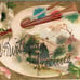 Postcard Birthday Greetings Paintings Brush and Pastel Flowers 1909? Posted
