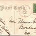 Postcard Birthday Greetings Paintings Brush and Pastel Flowers 1909? Posted