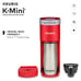 Cafetera Keurig K-Mini Single Serve K-Cup Pod, Rojo Amapola