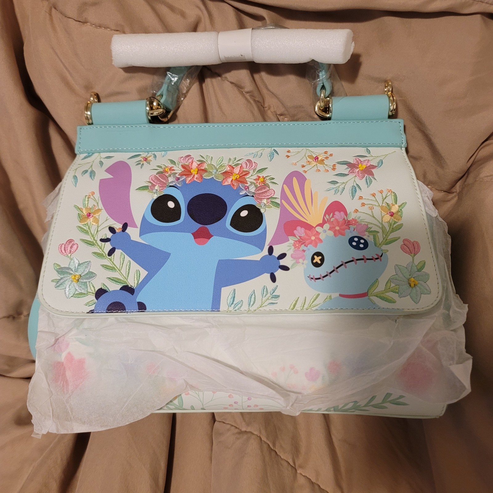 NWT Stitch LoungeFly Backpack Purse