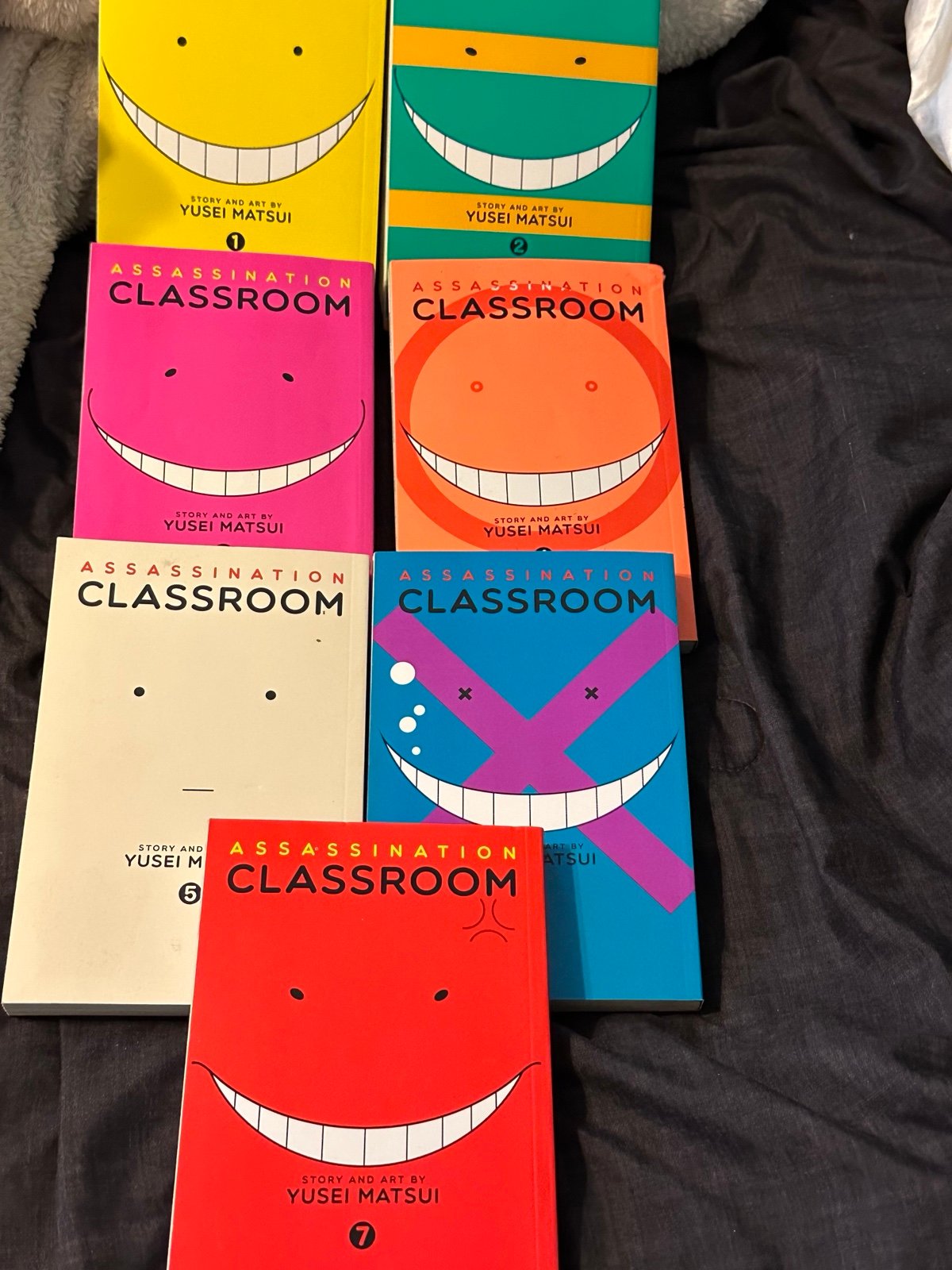 Assasination Classroom volumes 1-7