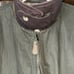 Vintage Woolrich Field Chore Coat Jacket XL Flannel Blanket Lined Green Leather