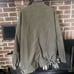 Vintage Woolrich Field Chore Coat Jacket XL Flannel Blanket Lined Green Leather